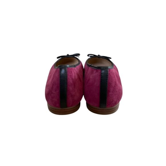 Ann Taylor Suede Cap Toe Ballet Flats NEW - Picture 5 of 8